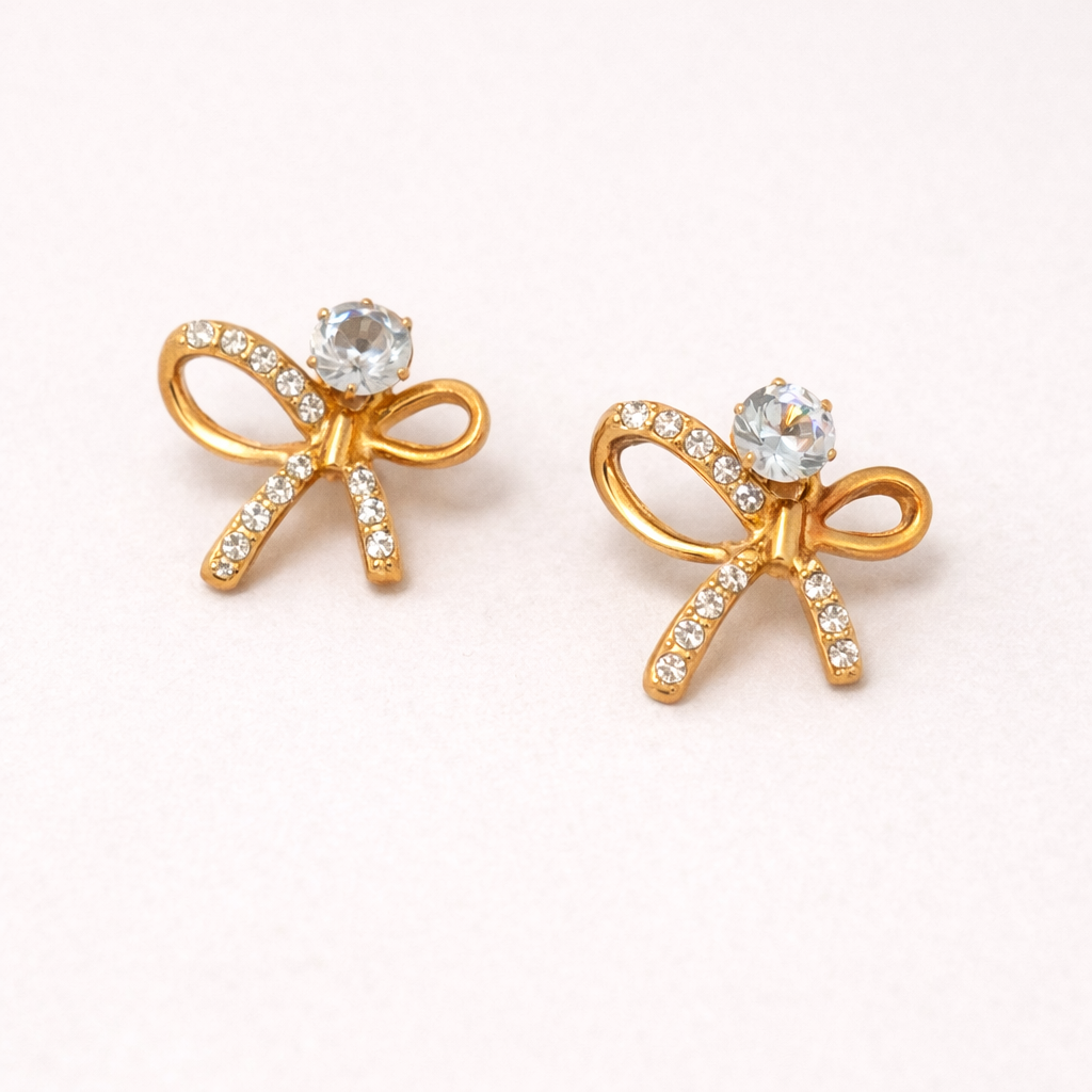 Celeste Ribbon Earrings