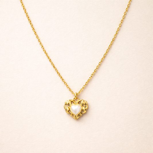 18k Gold Plated Mono Noir Anti Tarnish Necklace