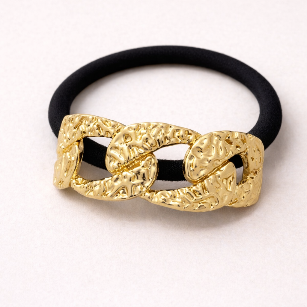 18k Gold Plated Bold Hair Tie