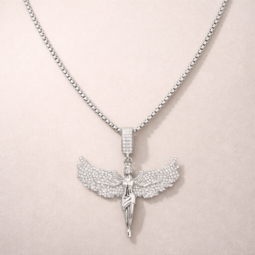 Men - Greek God Moissanite Anti Tarnish Necklace