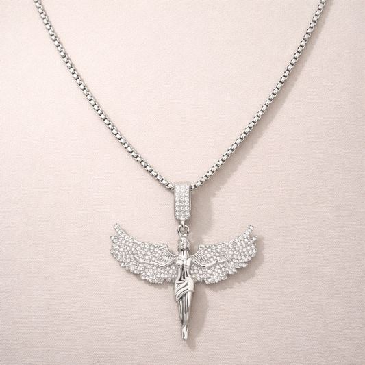 Men - Greek God Moissanite Anti Tarnish Necklace