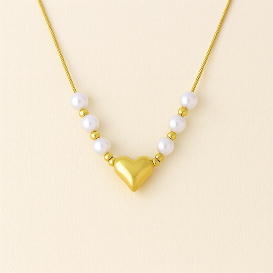 Kanika Pearl Drop Anti-Tarnish Necklace