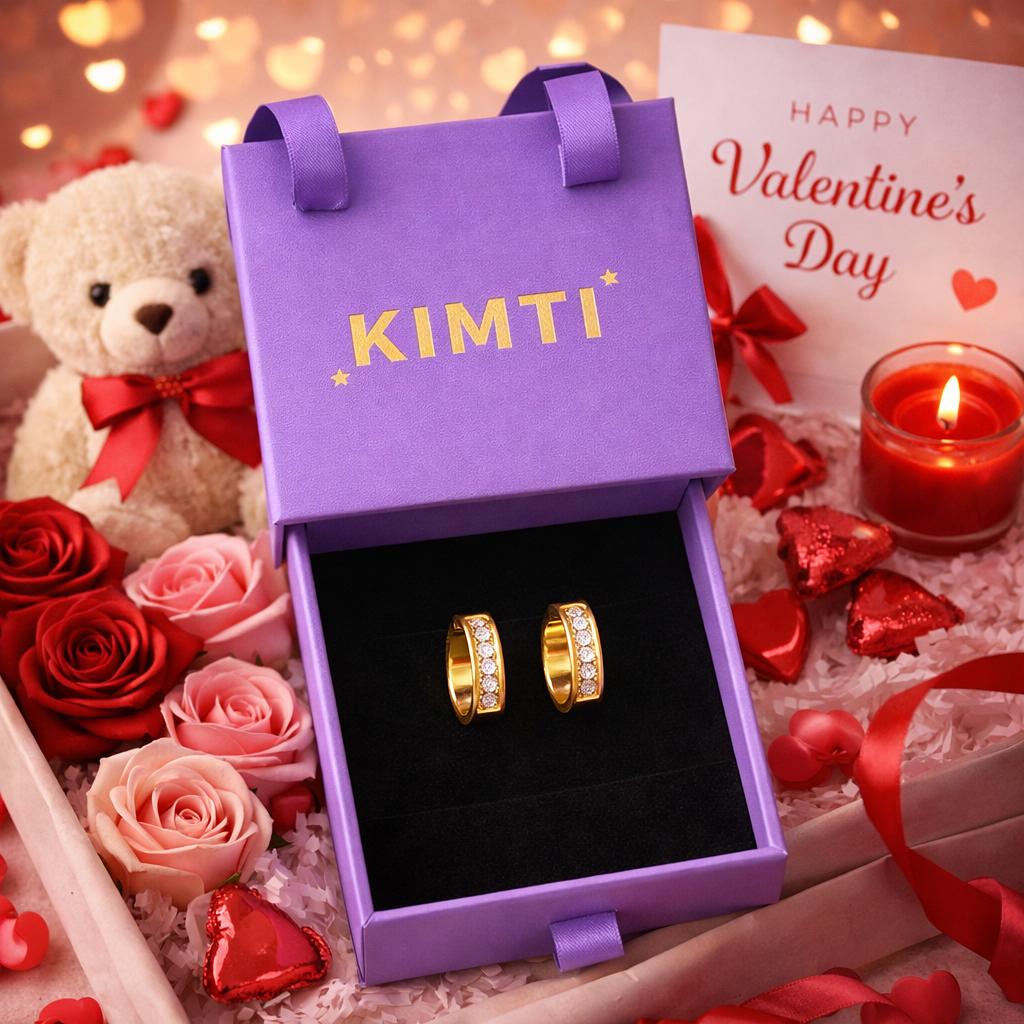 Men-18K Gold Plated Legacy Earring