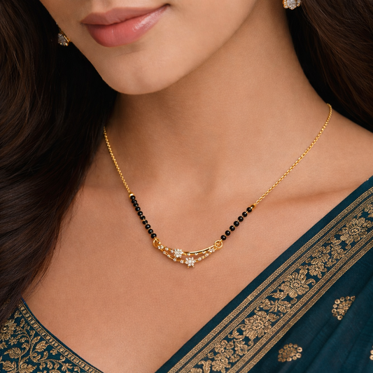 Anaya Minimal Spark Mangalsutra