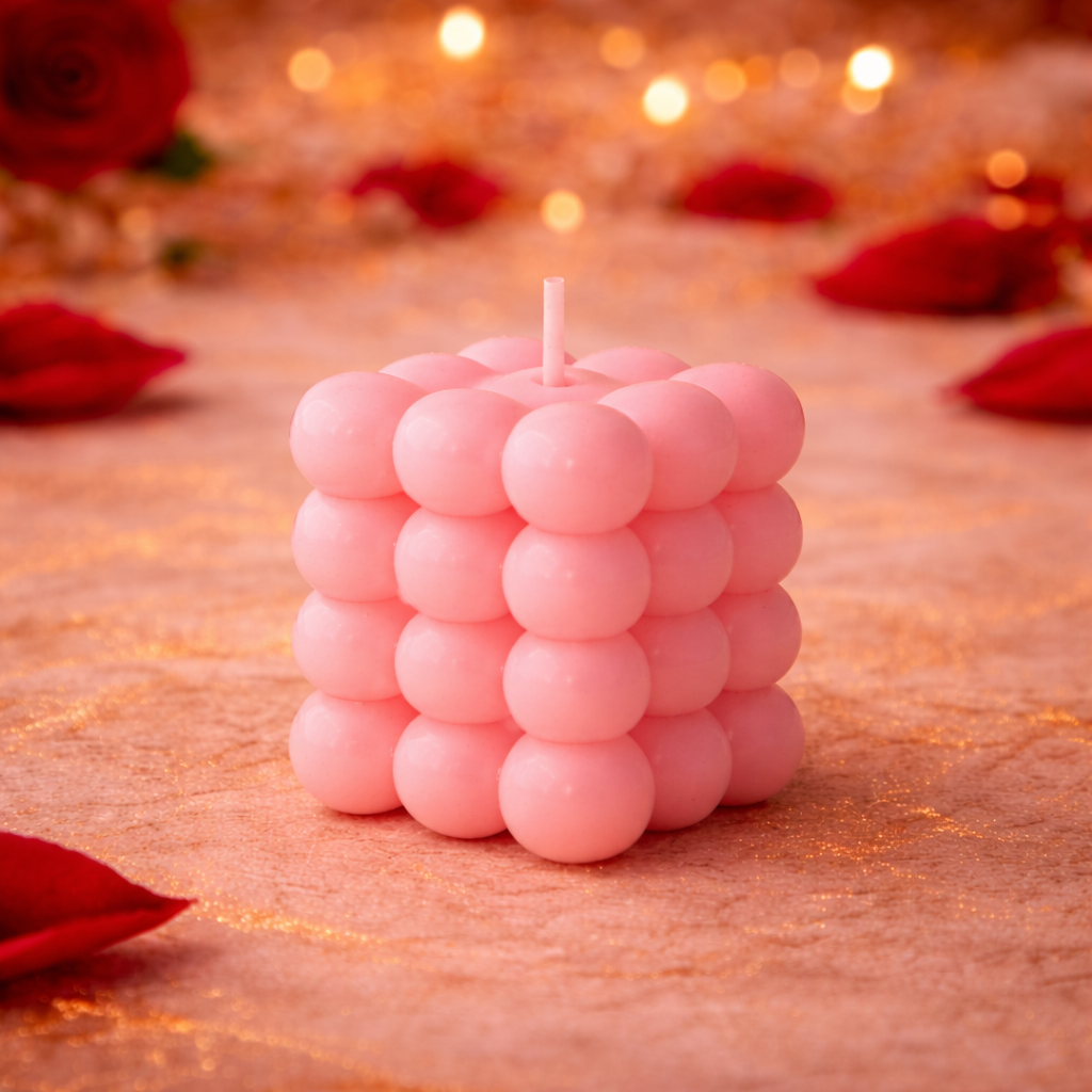 Blush Love Bubble Candle