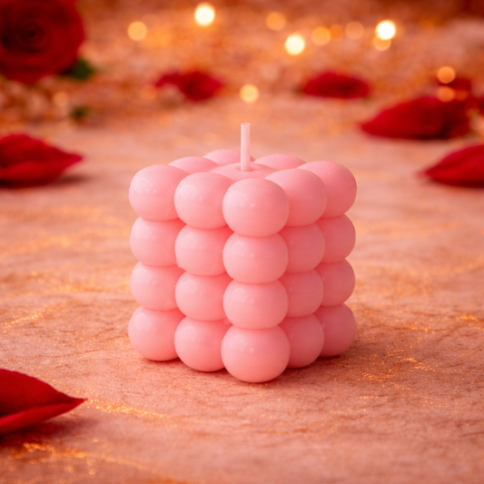 Blush Love Bubble Candle