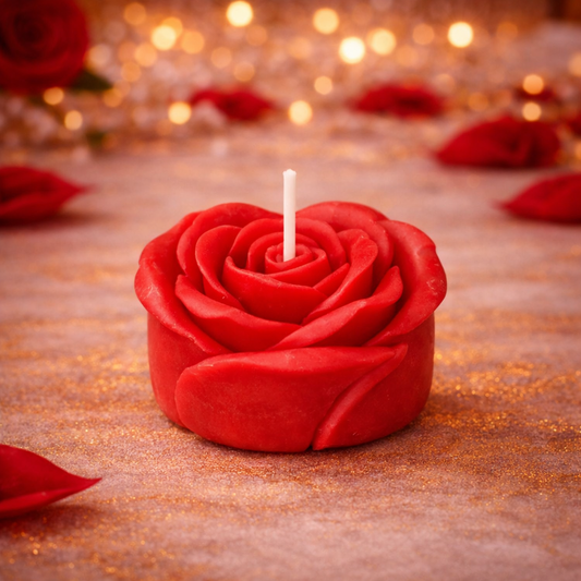 Crimson Rose Love Candle