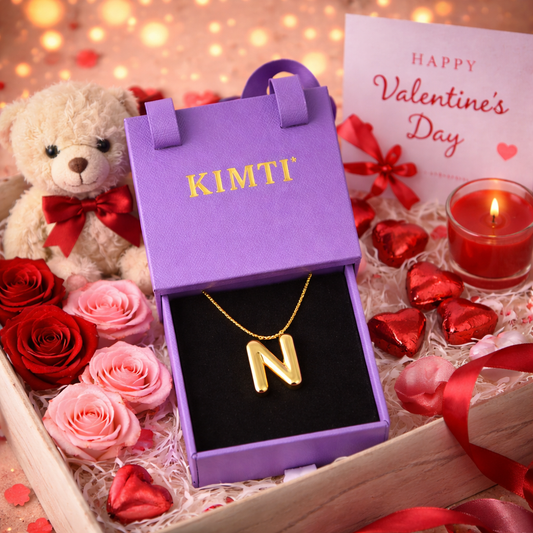 Initials Letter "N" Anti Tarnish Necklace