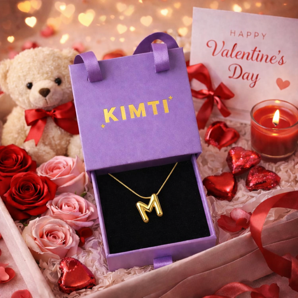 Initials Letter "M" Anti Tarnish Necklace