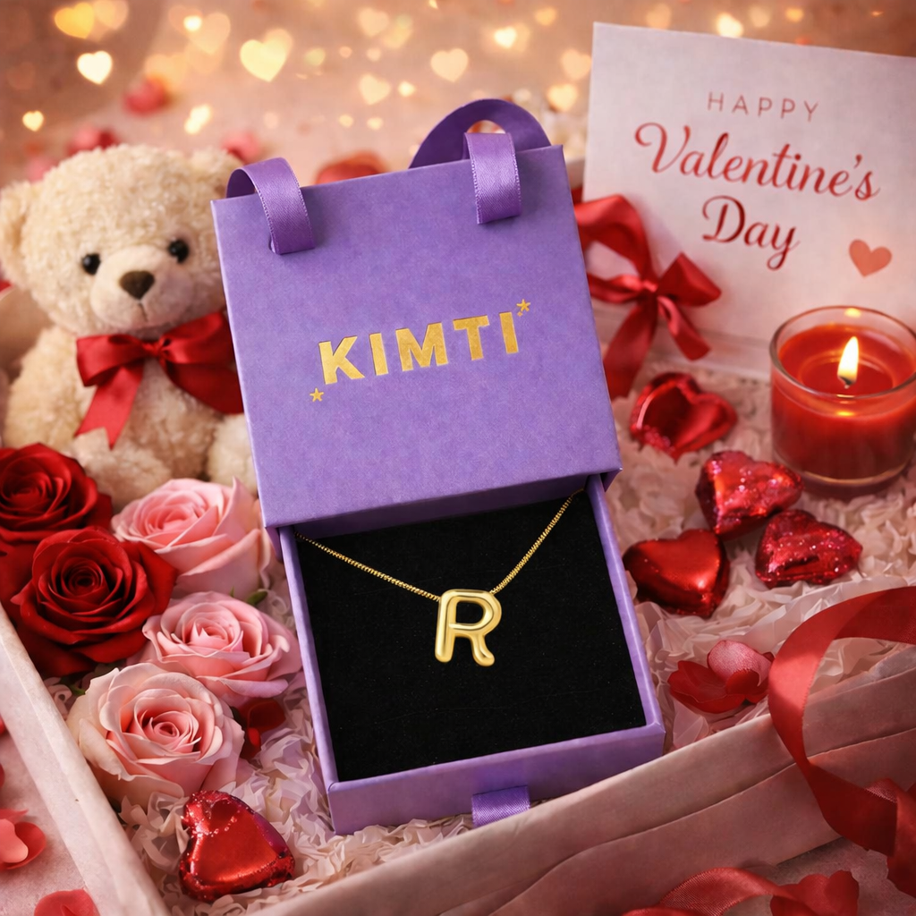 Pure R Initial Anti-Tarnish Necklace