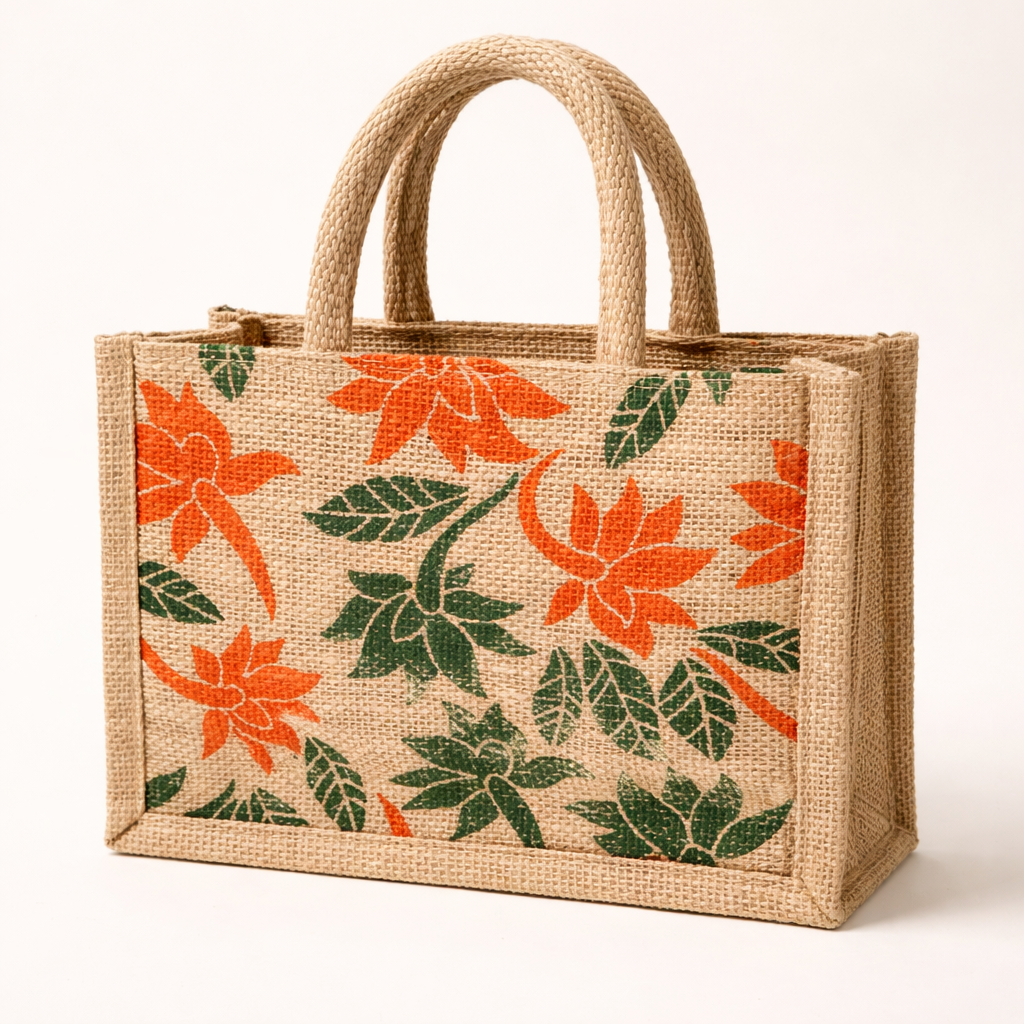 Leaf Loom Tote Bag