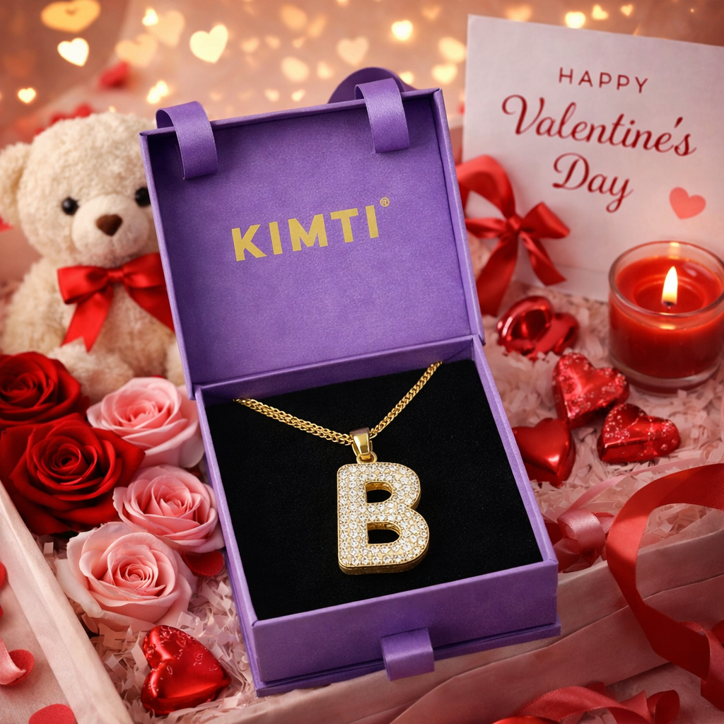 Minimal 18K Gold Plated B Letter Necklace