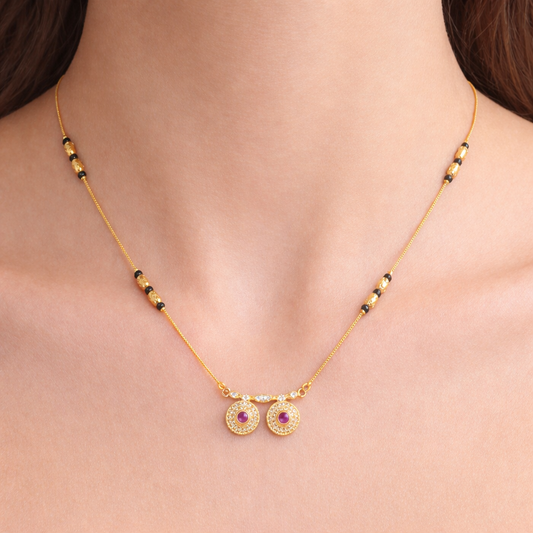 Dvi Heera Mangalsutra
