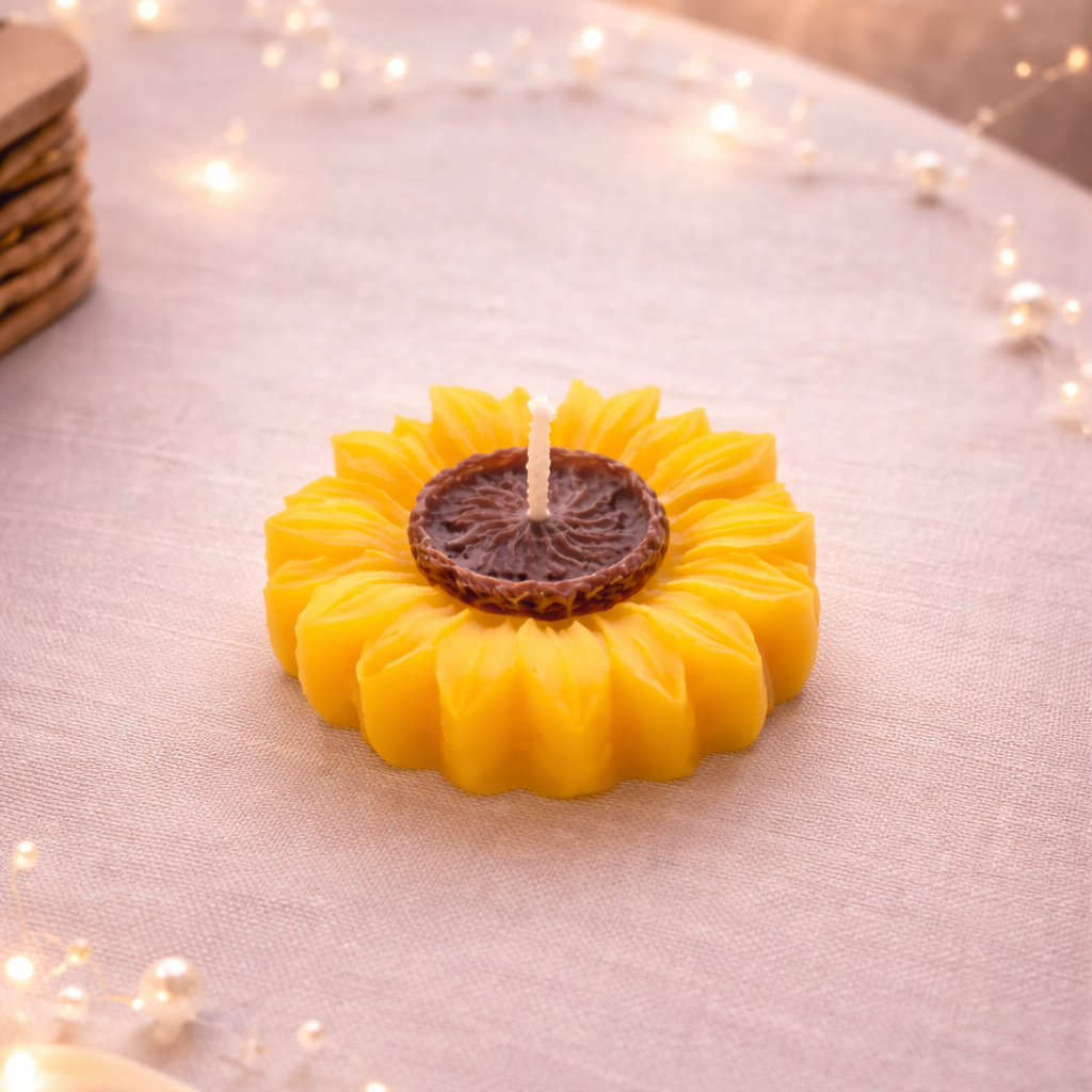 Soy Wax Daisy Floating Candles