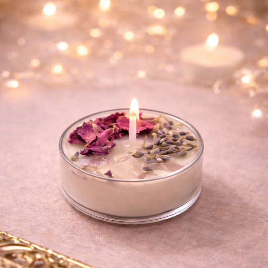 Lavender Chamomile Scent, Botanical Candle