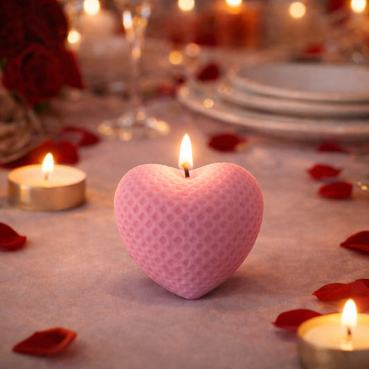 Spire Heart Candle Mold