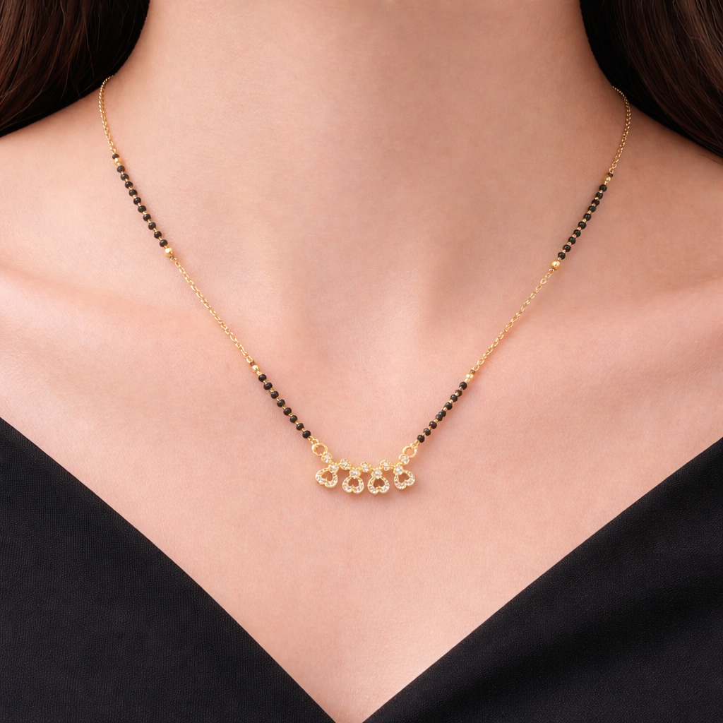 Nyra Five-Drop Mangalsutra