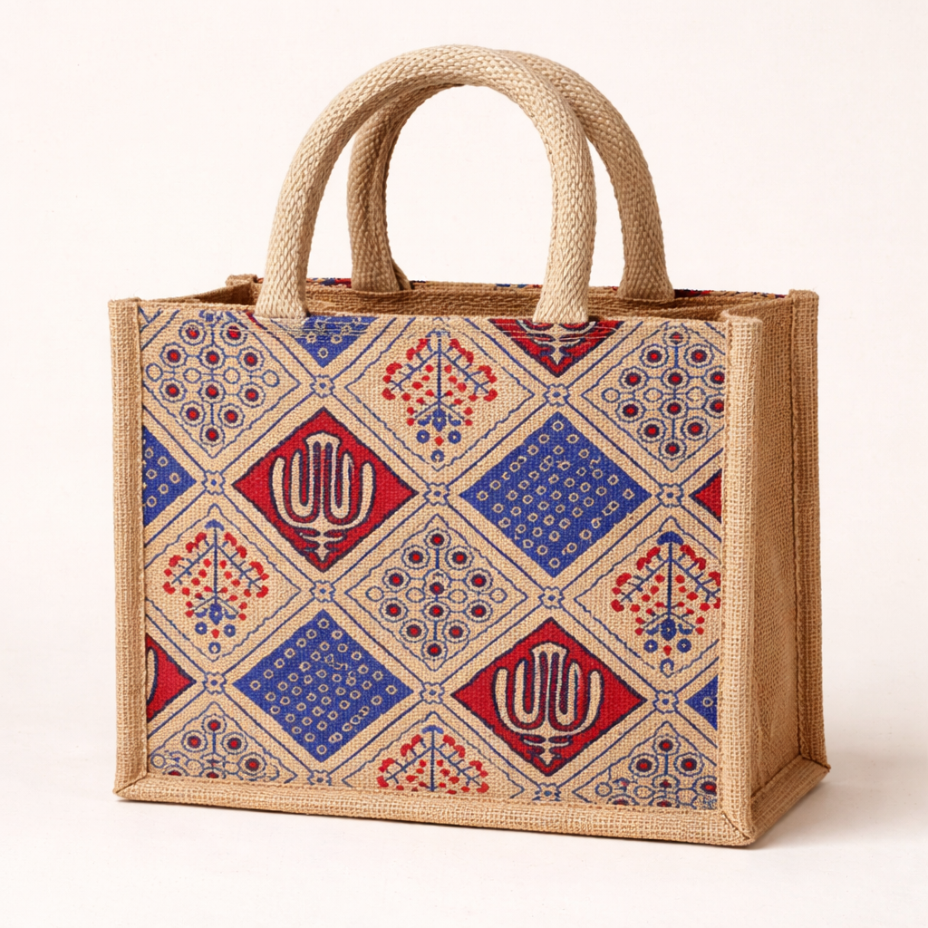 Natural Motif Carry Tote Bag