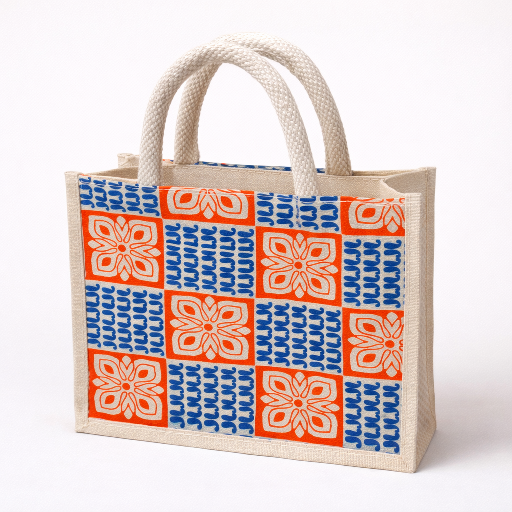Saffron Mosaic Tote Bag