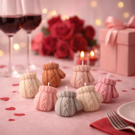 Mitten Glove Candle