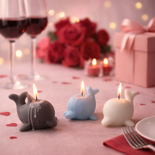 3D Dolphin Silicone Candle