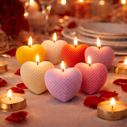 Spire Heart Candle Mold