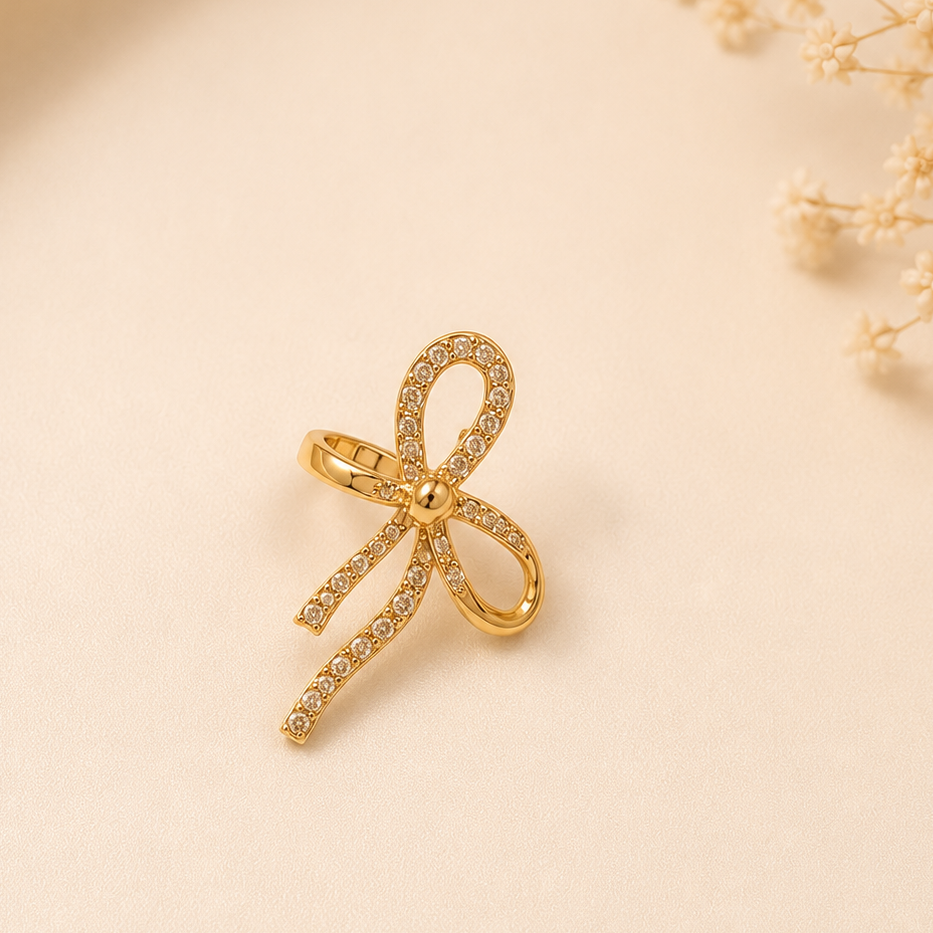 Ribbon Luxe EarCuff