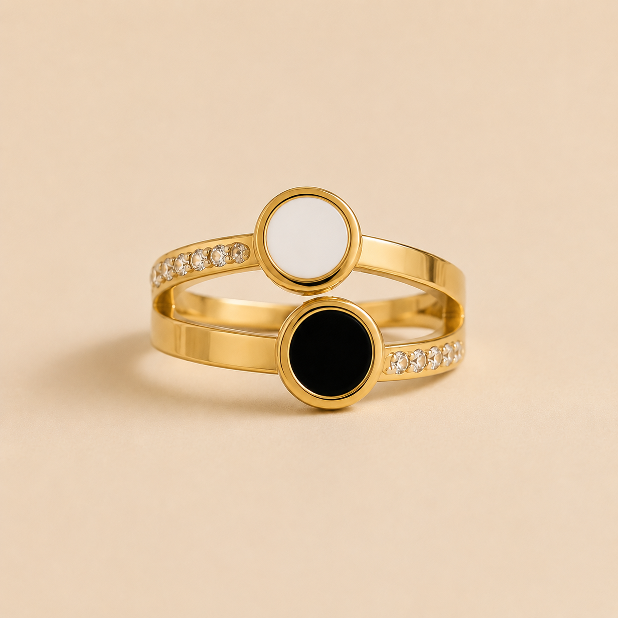 Dual Essence Gold Ring