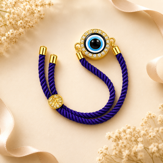 Divine Evil Eye Adjustable Rakhi