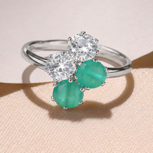 Twin-Stone Statement Ring