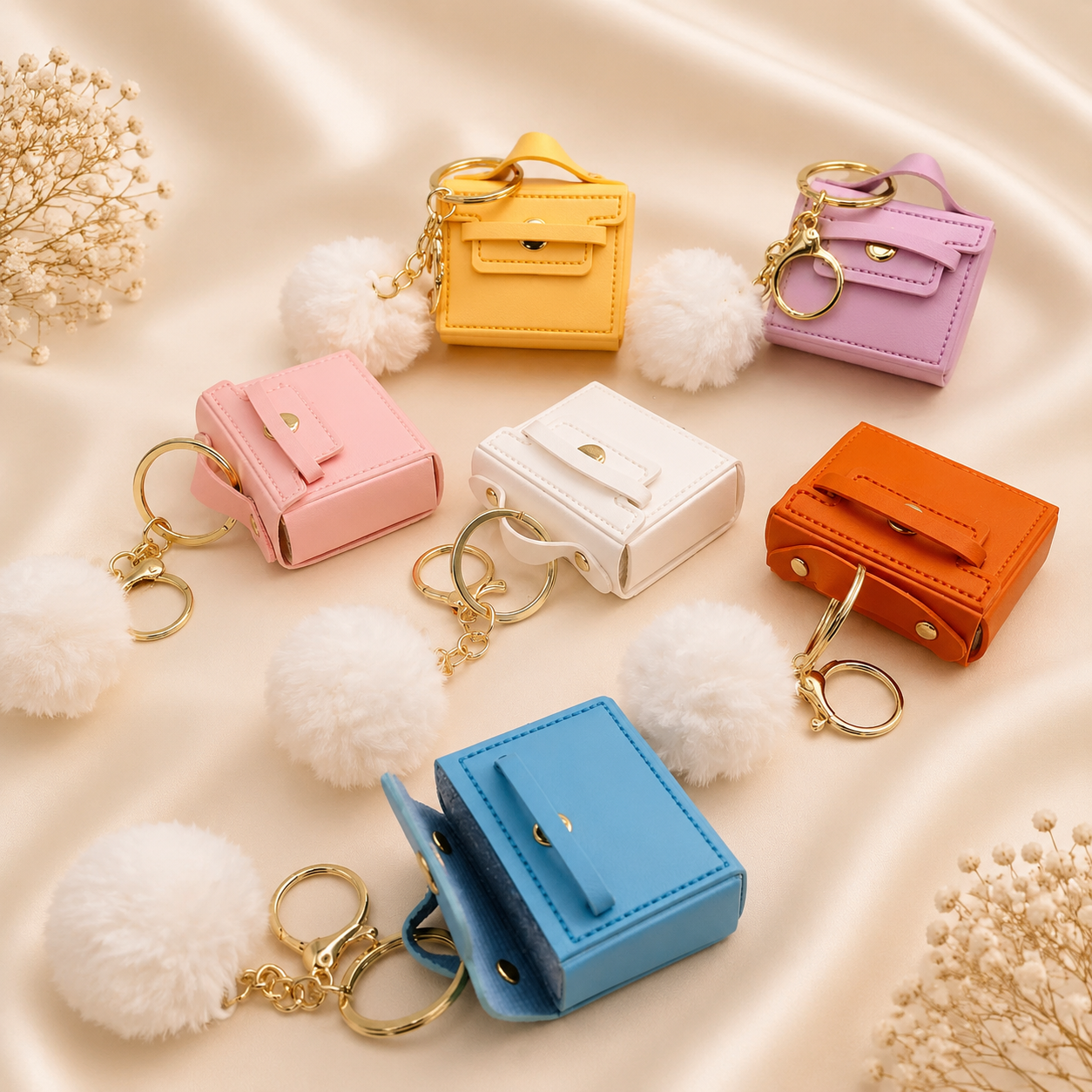 Puffy Pocket Keychain