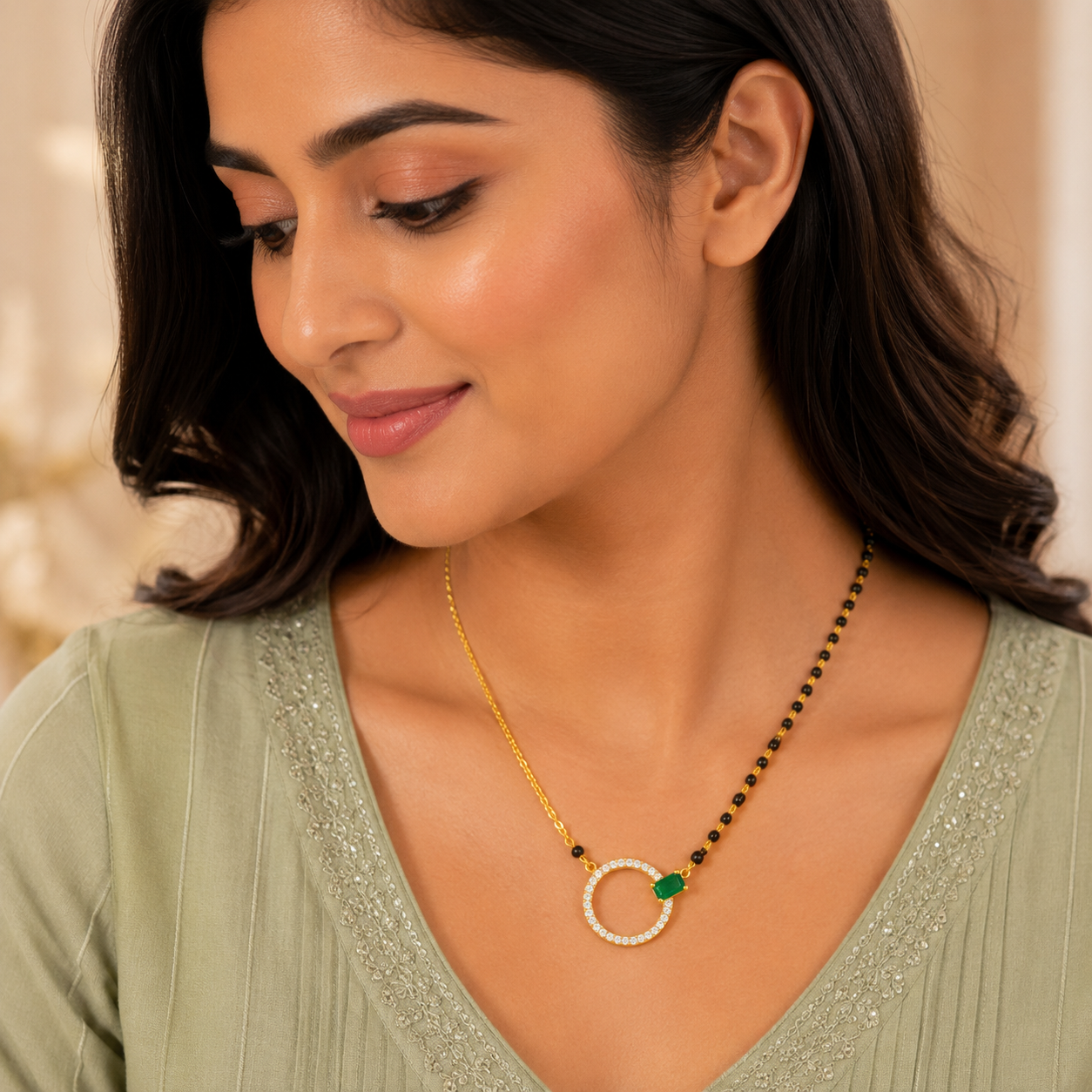 Verde Circle Mangalsutra