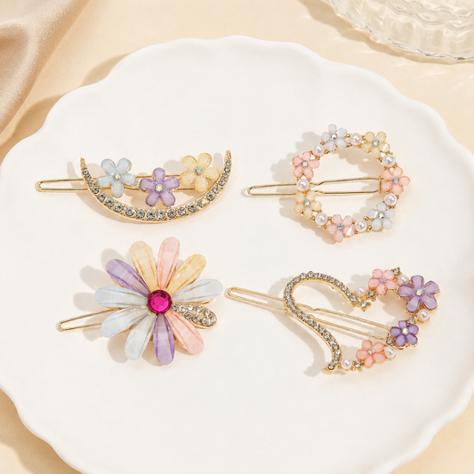 Floral Pearl Dream Hair Pins