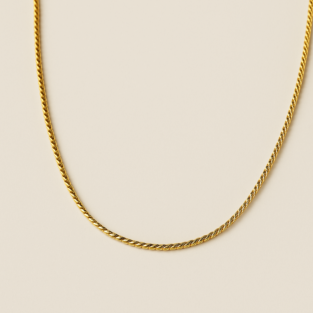 Men-18K Gold Plated Goldstrike Chain