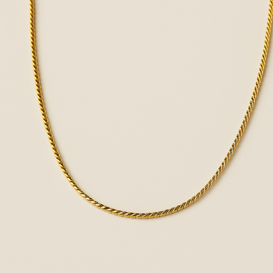 Men-18K Gold Plated Goldstrike Chain