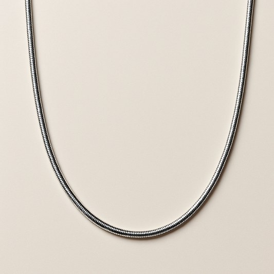 Men-Anti Tarnish Silver Stylish  Chain