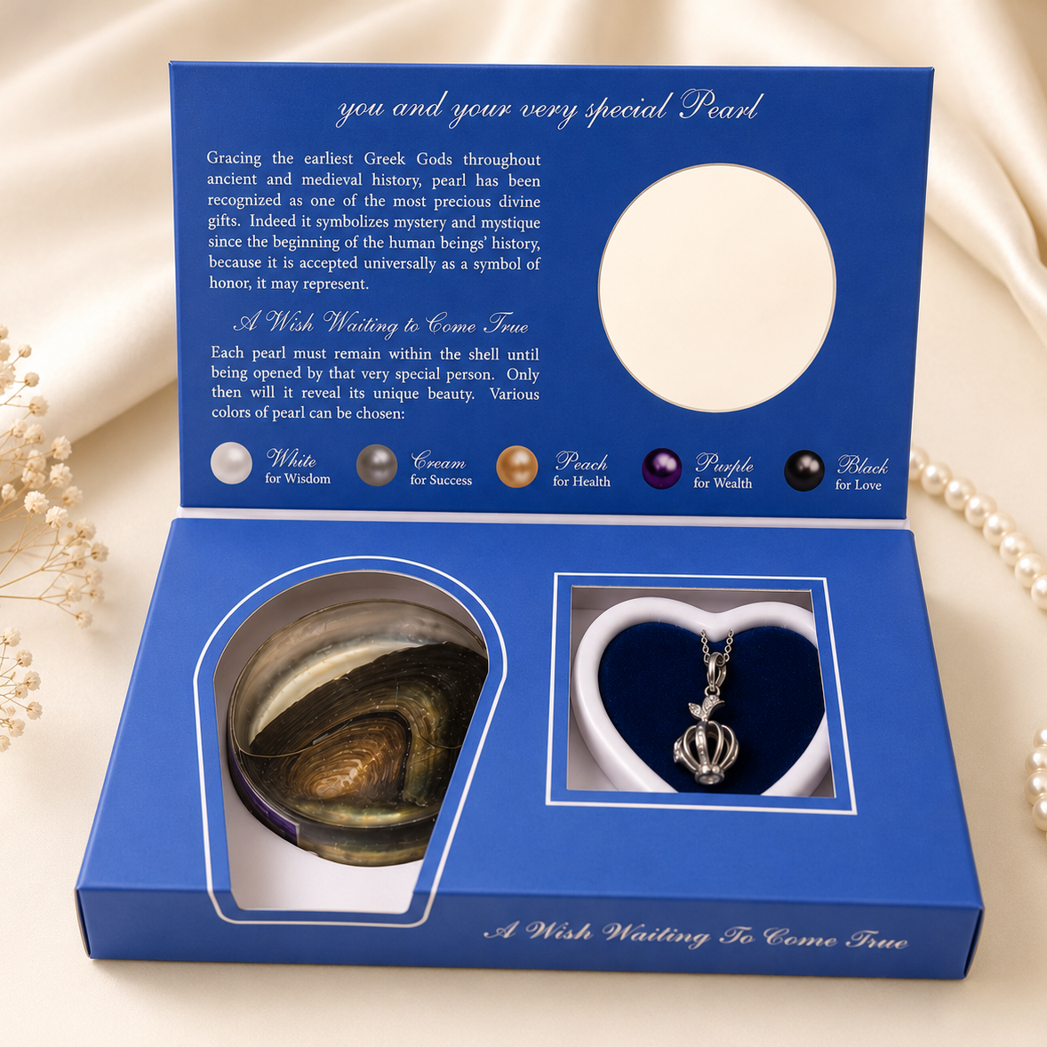 Rs 299 Wish Pearl in Oyster Necklace – Love Pearls Jewelry