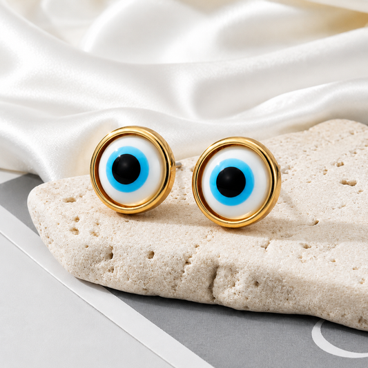 Evil Eye Stud Earring