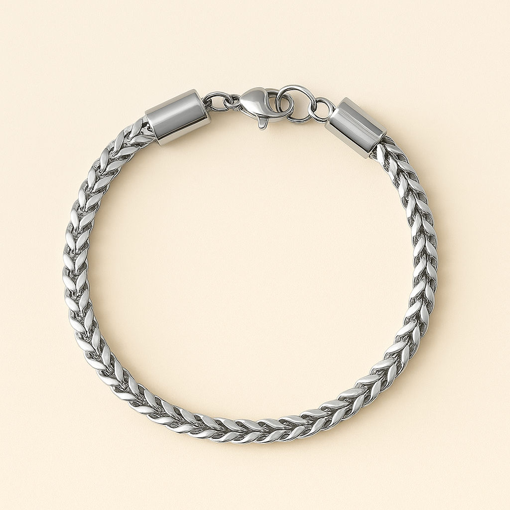 Men - Silver-Plated Anti Tarnish Bracelet