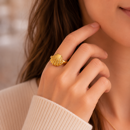 18k Gold Plated Pure Affection Ring