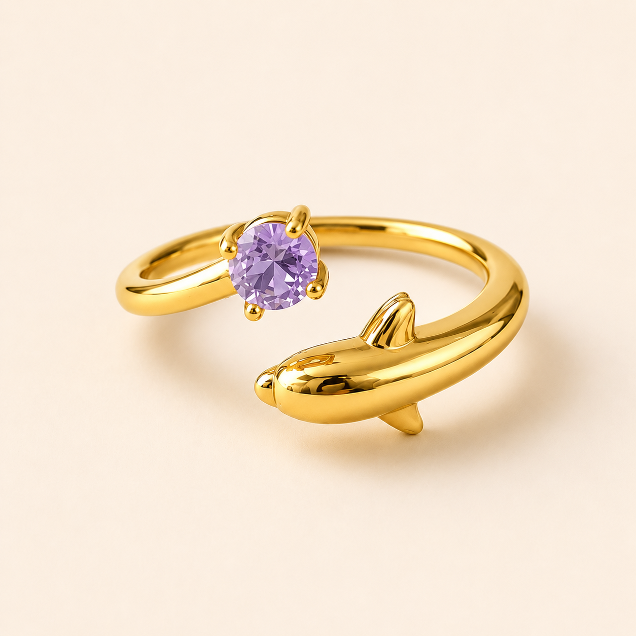 Aurelia Gold Minimal Waterproof Ring