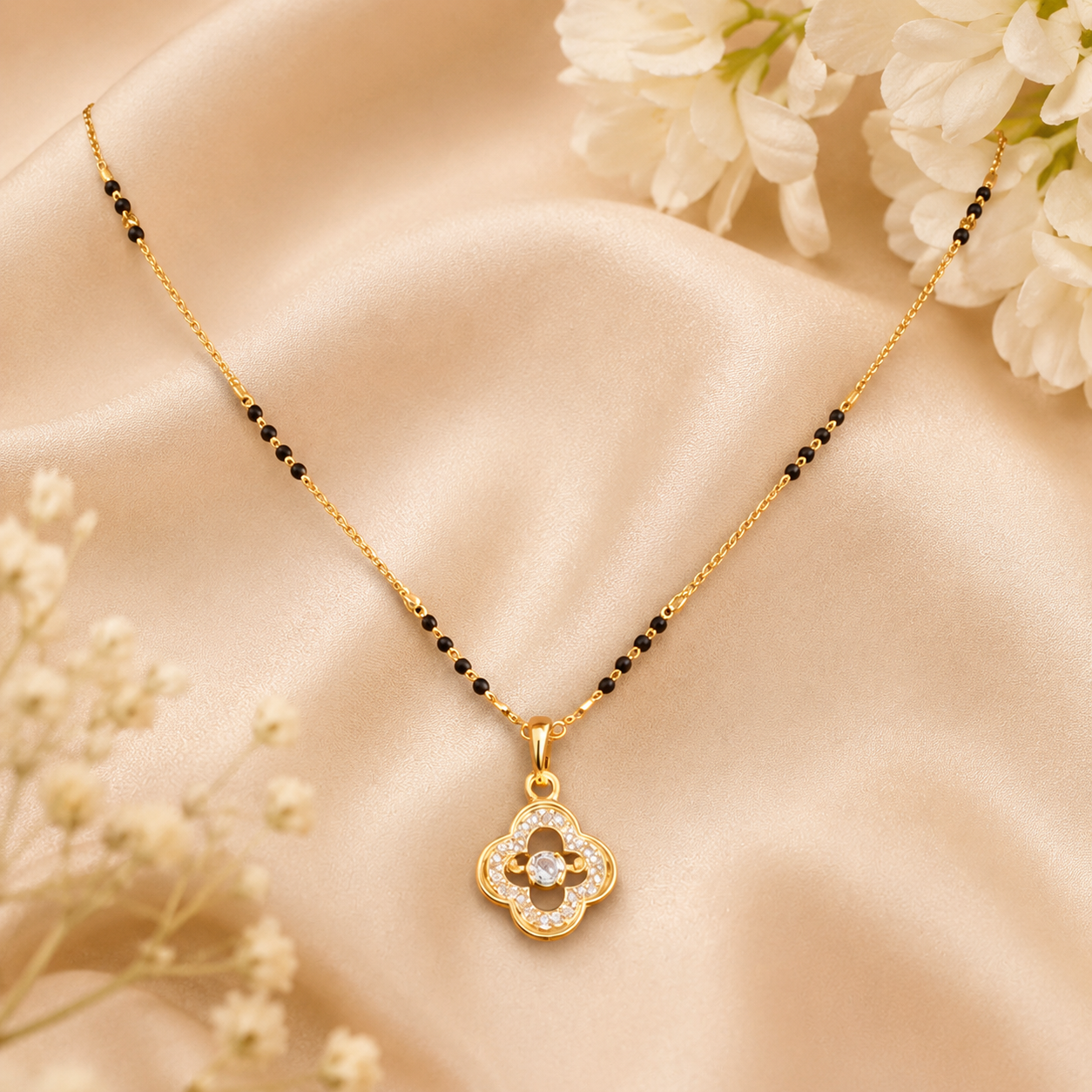 Soft Blossom Mangalsutra