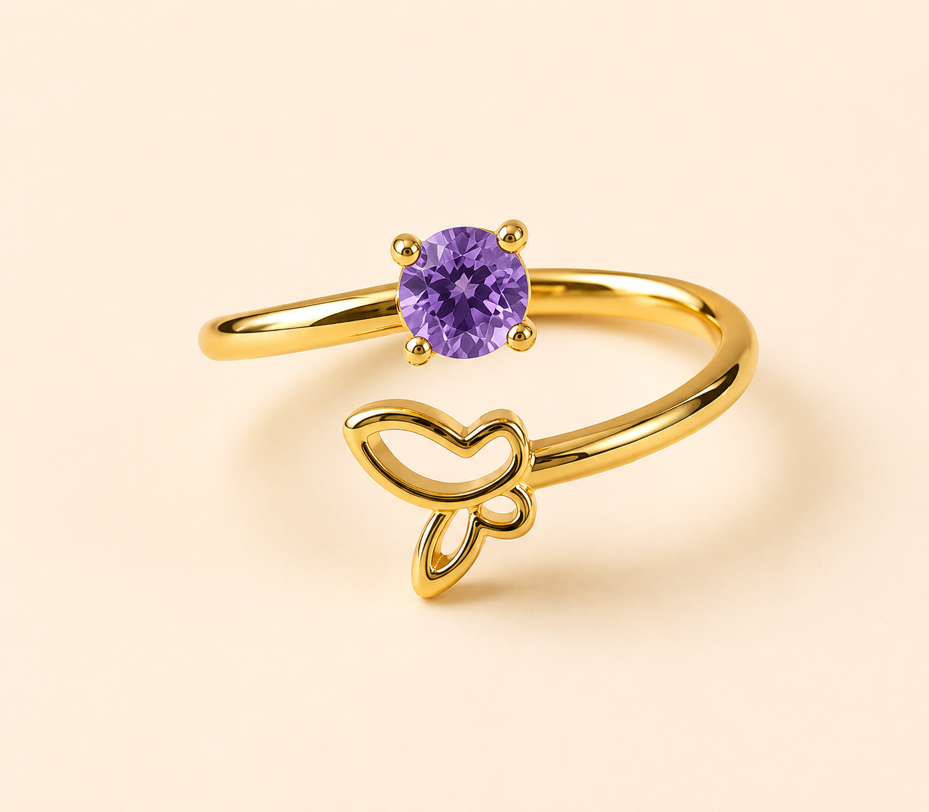 Aurelia Gold Minimal Waterproof Ring