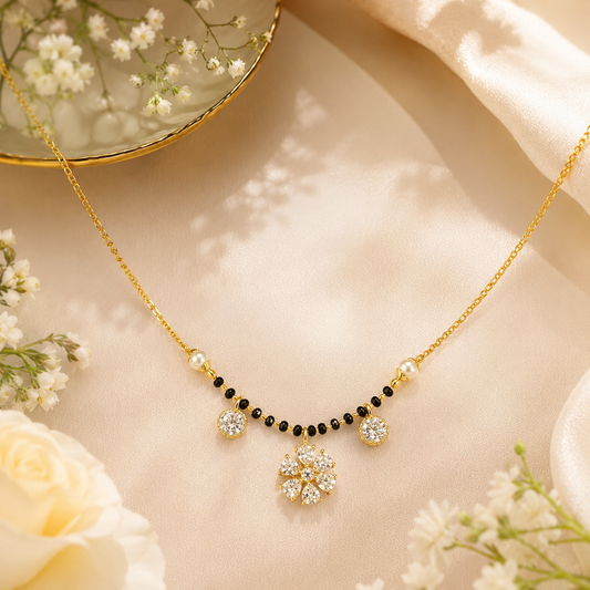 Divya Blossom Pendant Mangalsutra