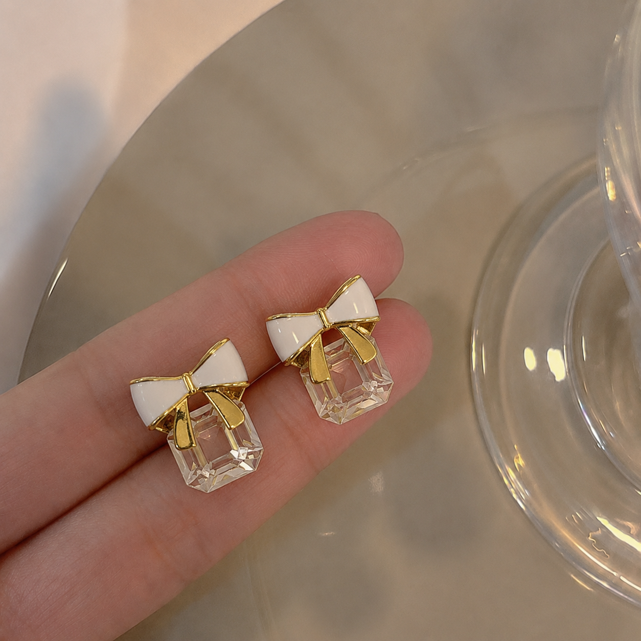Luminous Blossom Earrings