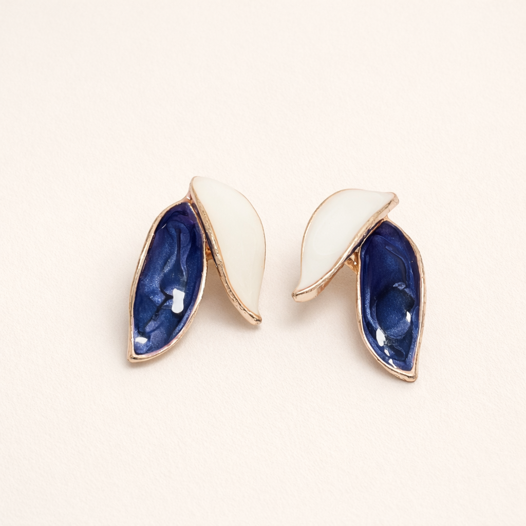 Blush Petal Duo Earrings