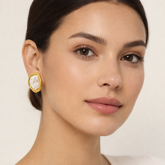 Serenique Pearl Drops Earring