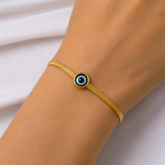 Evil Eye Luxe Chain Bracelet