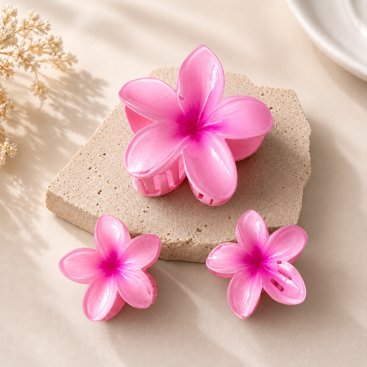 Aqua Petal Mini Clutcher Set