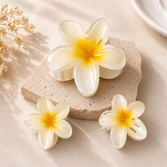 Aqua Petal Mini Clutcher Set